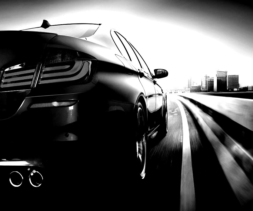 BMW F10 на повроте обои