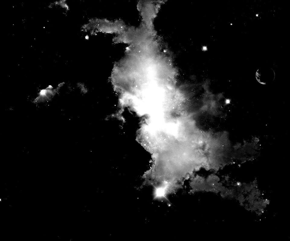 Туманность в далёком космосе обои