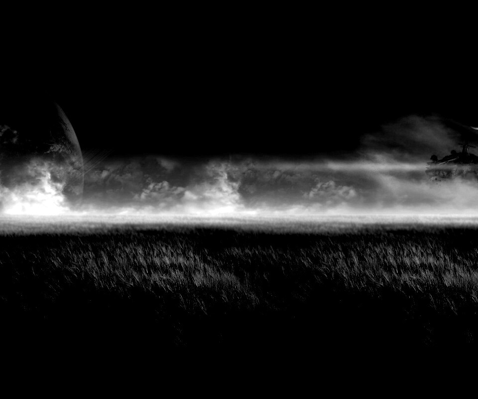 Луг на другой планете обои