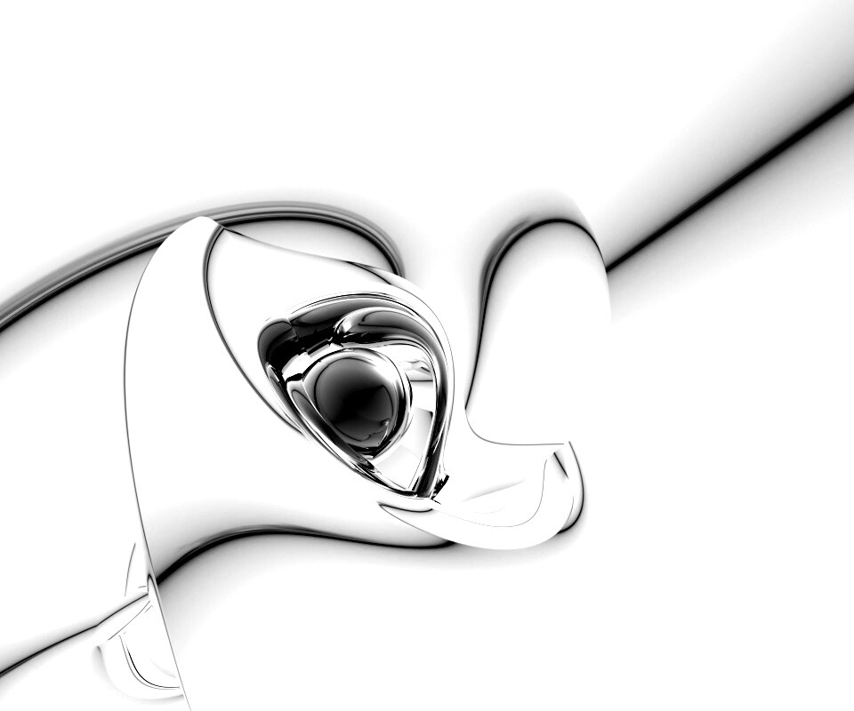 Текучая абстраккция обои