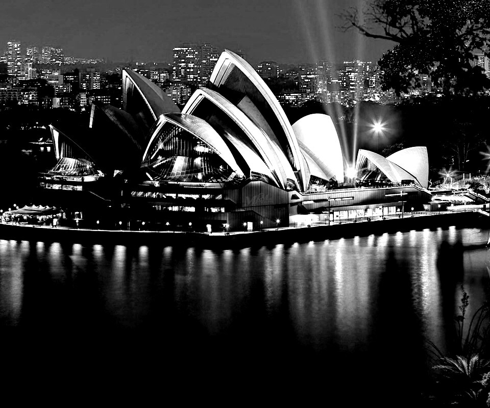 Здание оперного театра в Сиднее обои