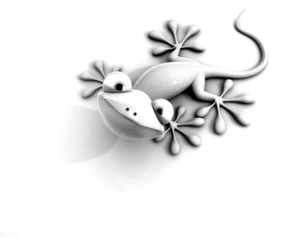 Ящерка обои