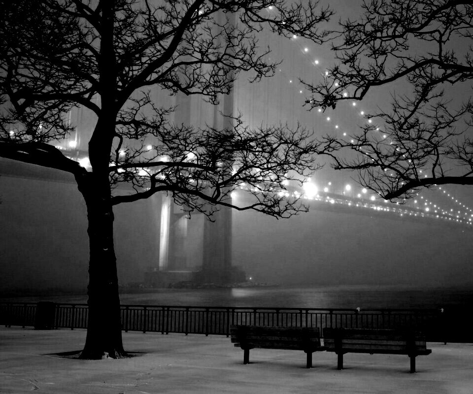 Вечер в Нью-Йорке обои