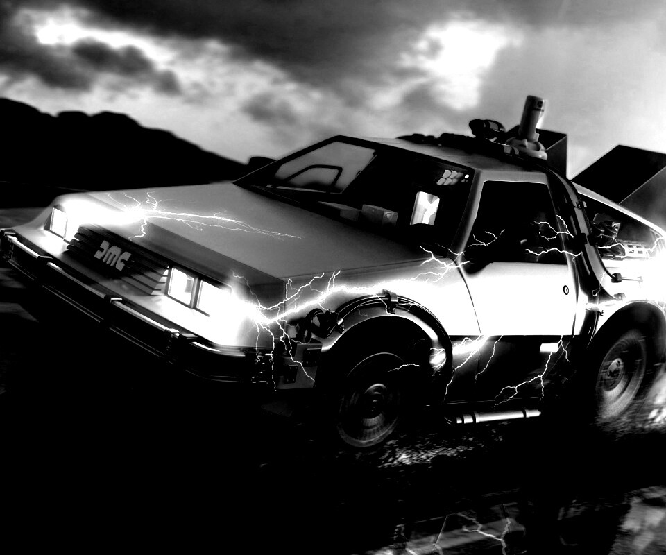 Машина времени обои