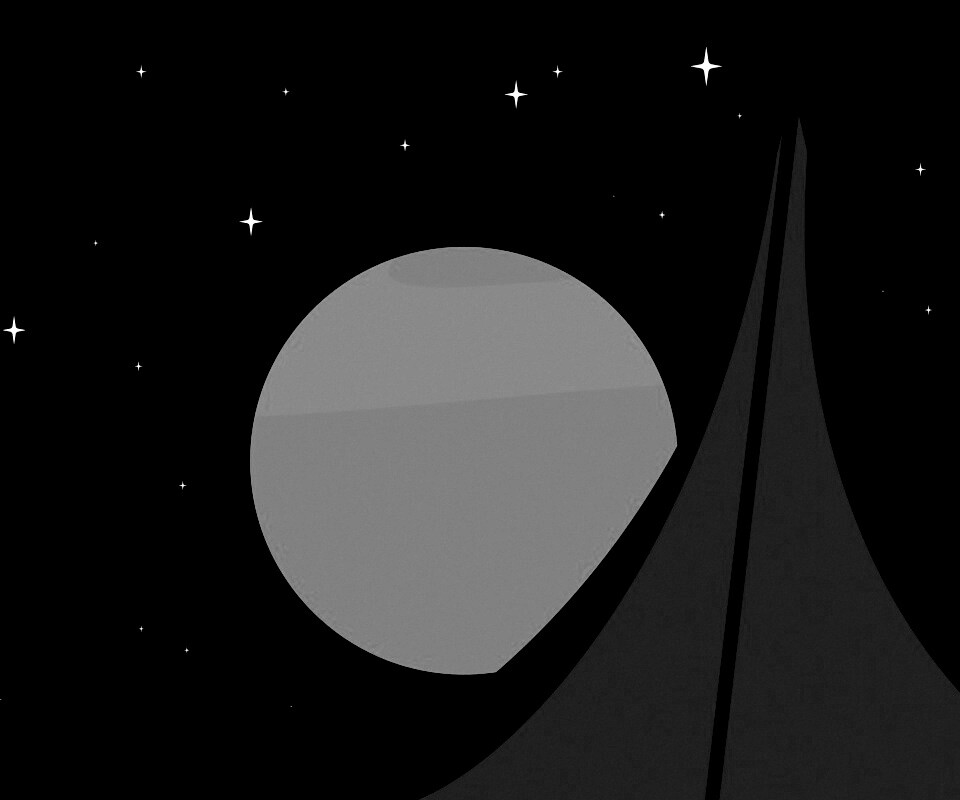 Полная луна обои