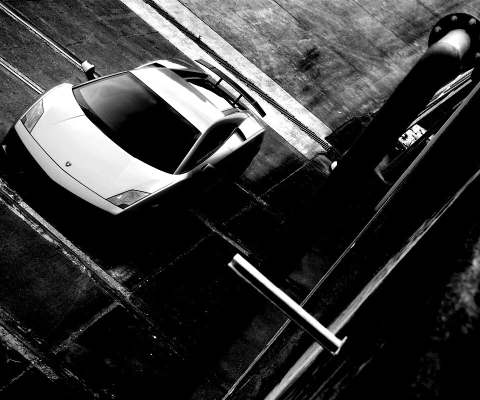 Зелёный Ламбо обои