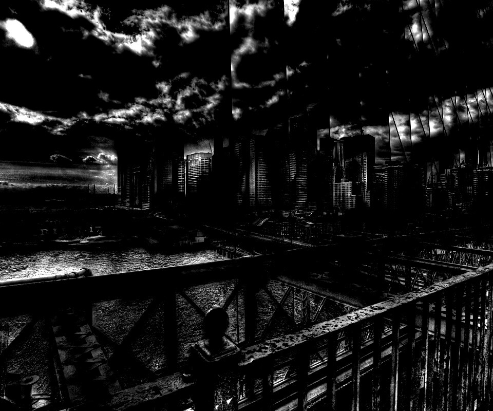 Вид с моста обои