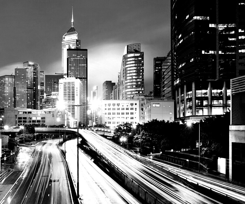 Огни Гонконга обои