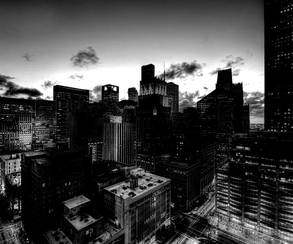 Бизнес-центр сверху обои