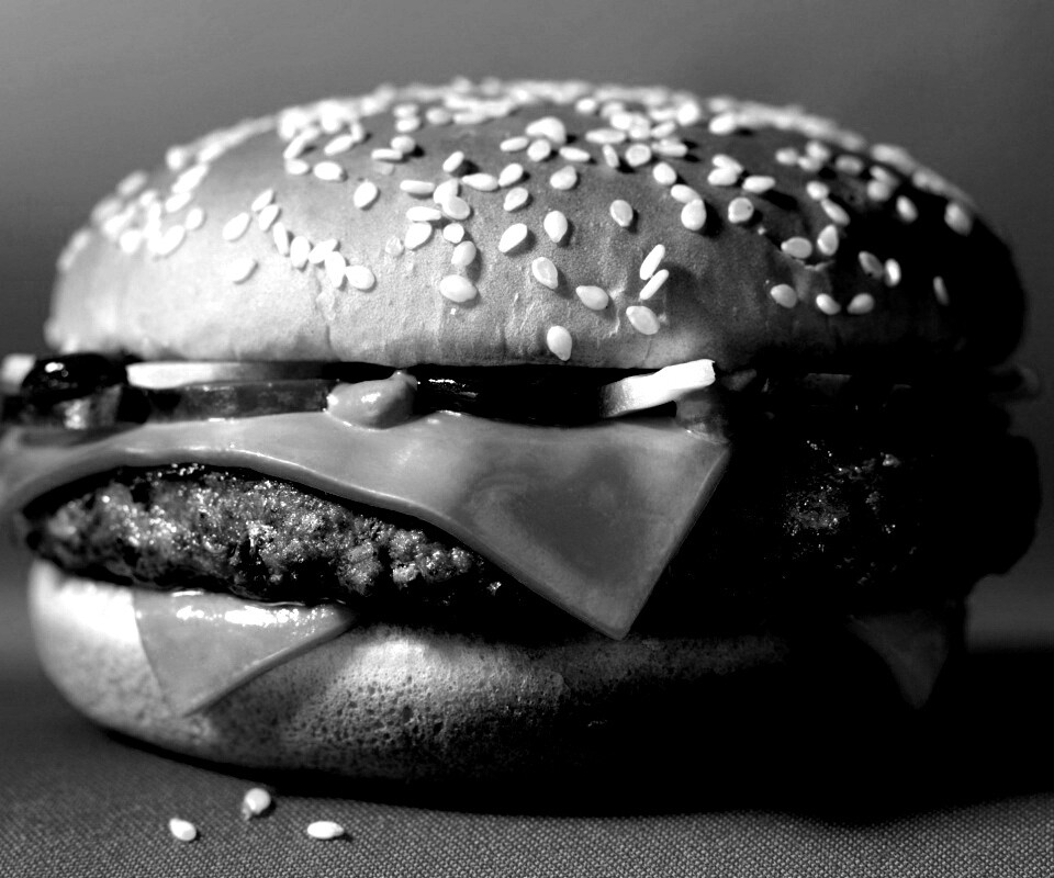 Сочный чизбургер обои