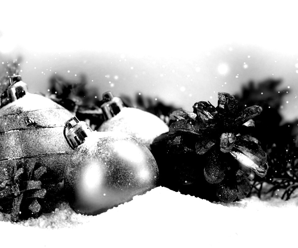 Новогодний натюрморт обои