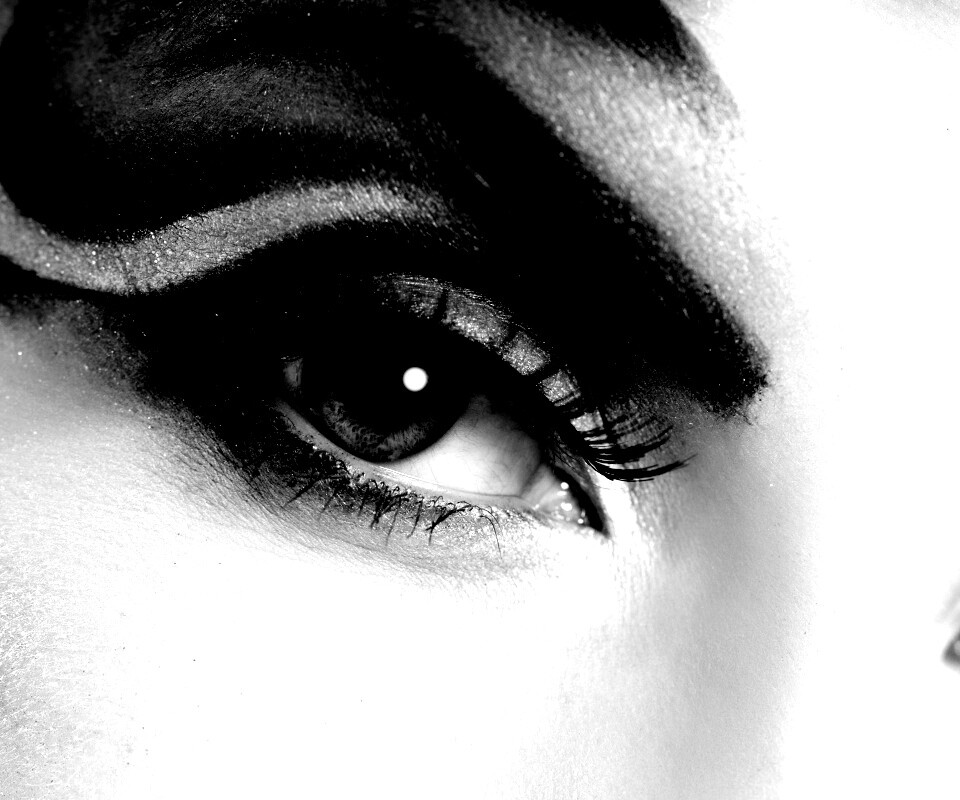 Красивый макияж для глаз обои