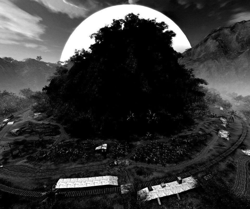 Железная дорога в тропиках из Crysis обои