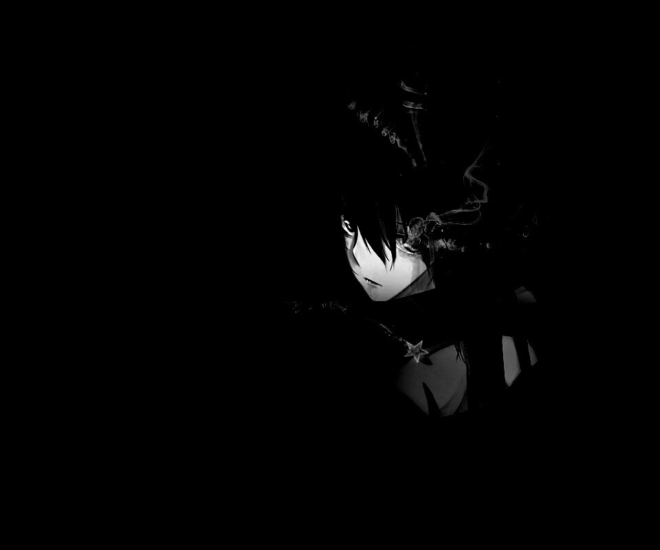 Black rock shooter обои