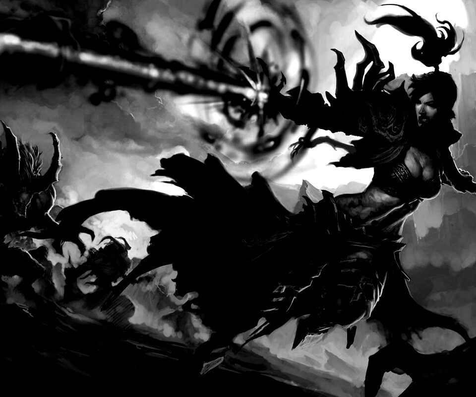 Чародей из Diablo 3 обои