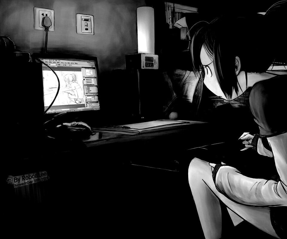 Как нарисовать самого себя обои