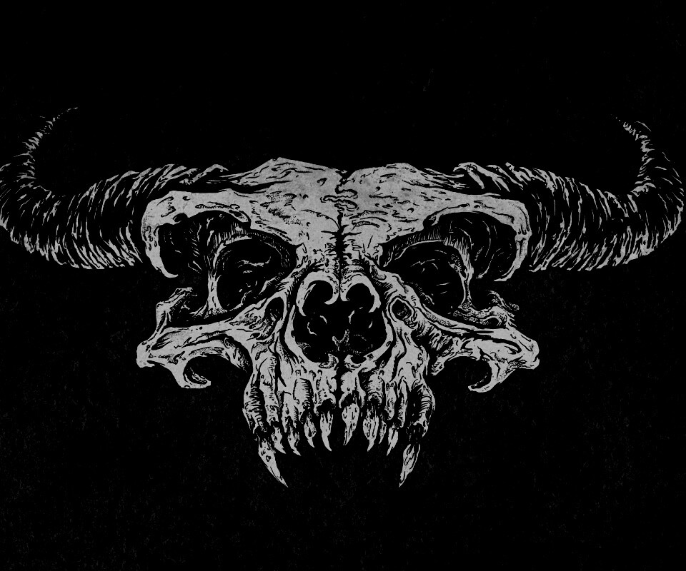 Череп дьявола обои