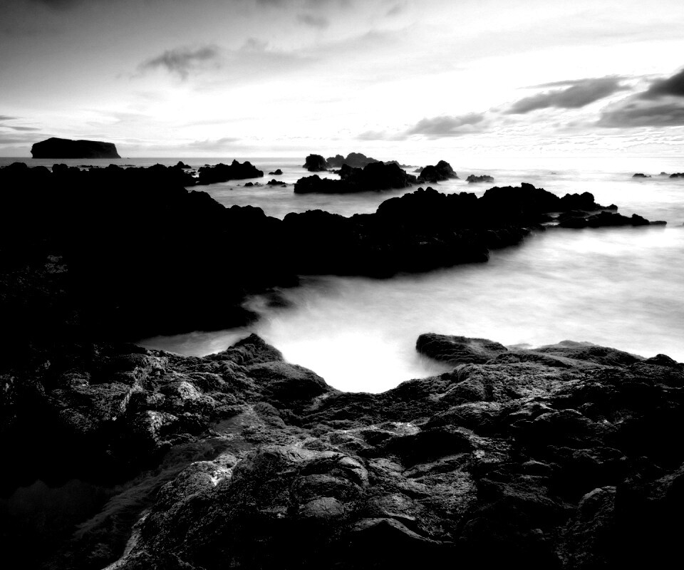 Острова в тумане обои