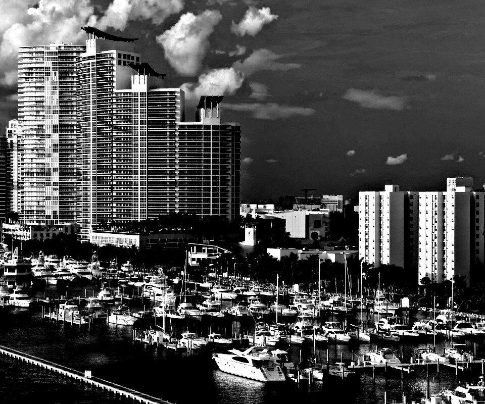 Курортный город обои