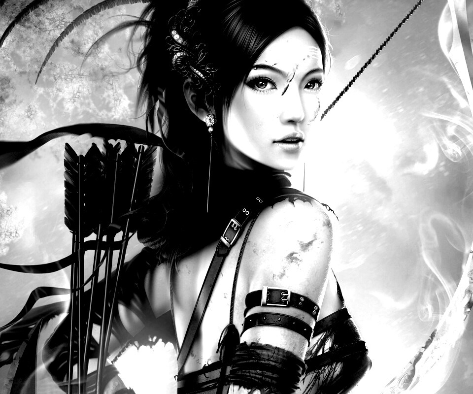 Лучница обои