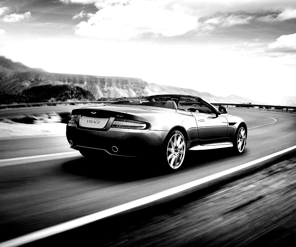 Астон кабриолет обои