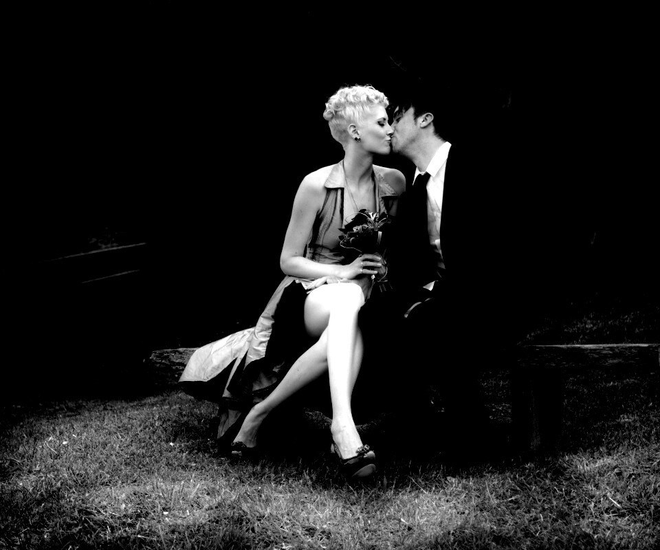 Поцелуй обои