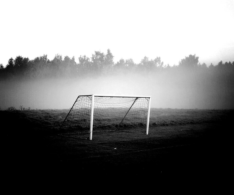 Футбольные ворота обои