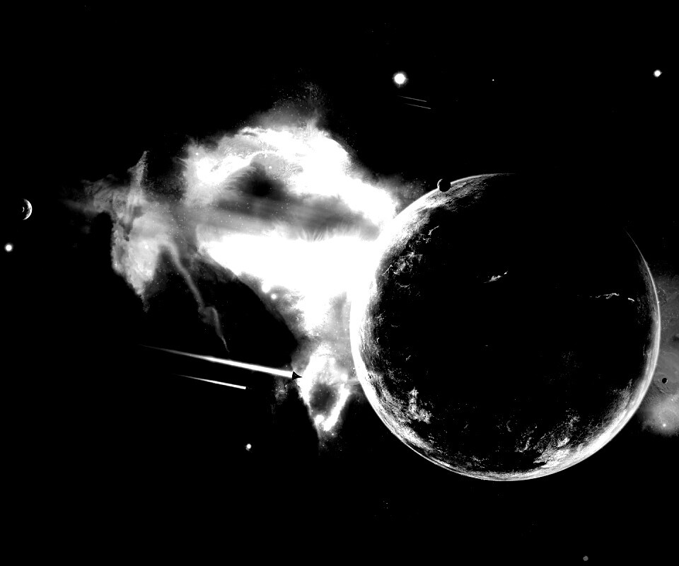 Живописный космос обои