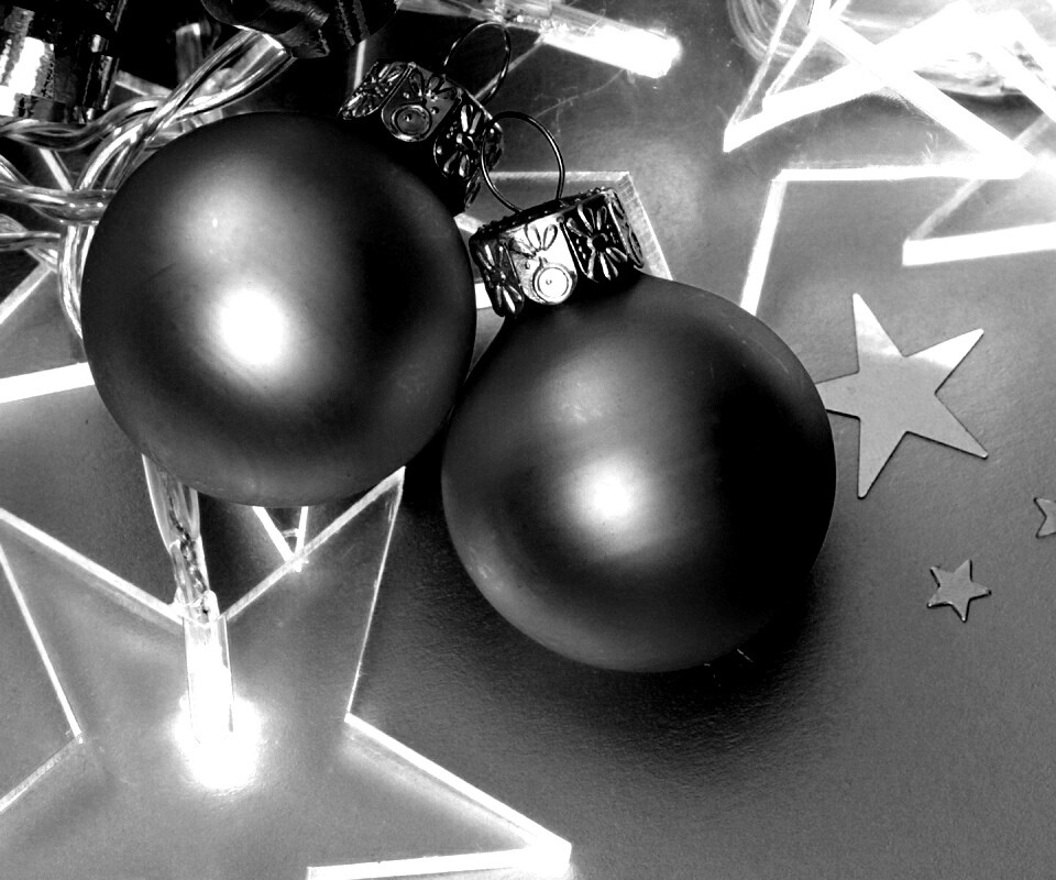 Елочные игрушки обои