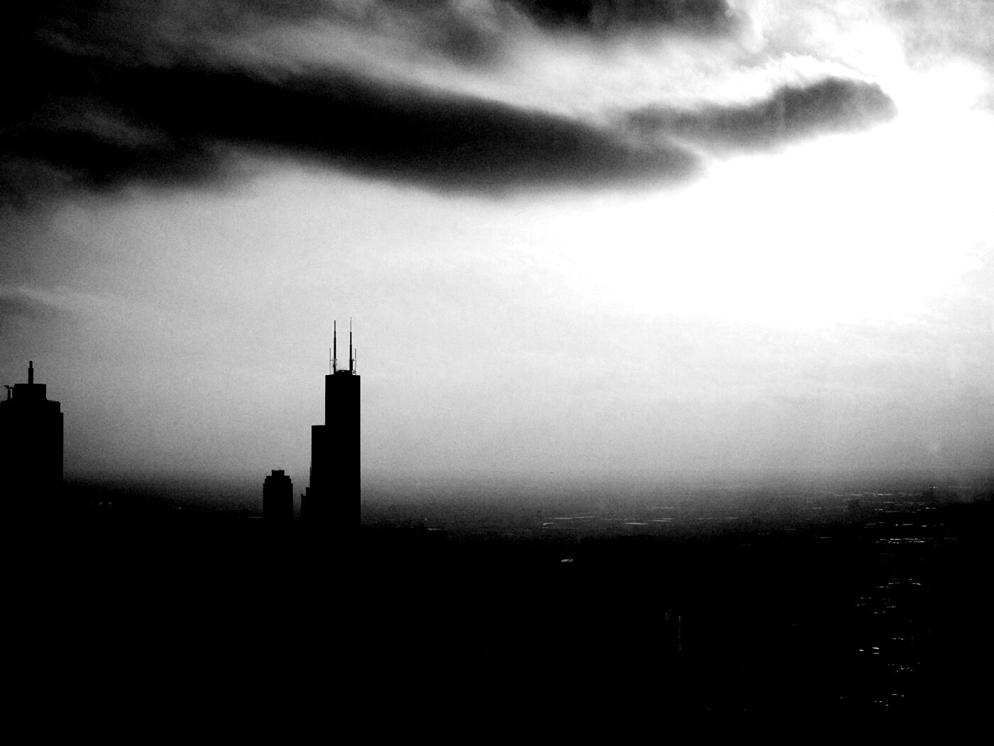 Большой мегаполис обои