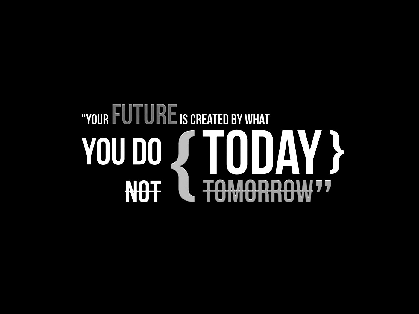 Действуй сегодня обои