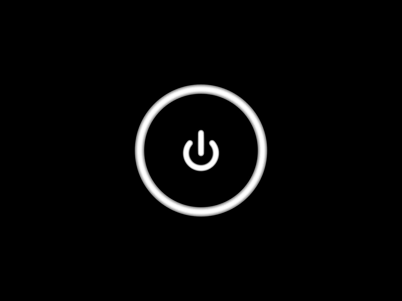 Горящая кнопка запуска обои