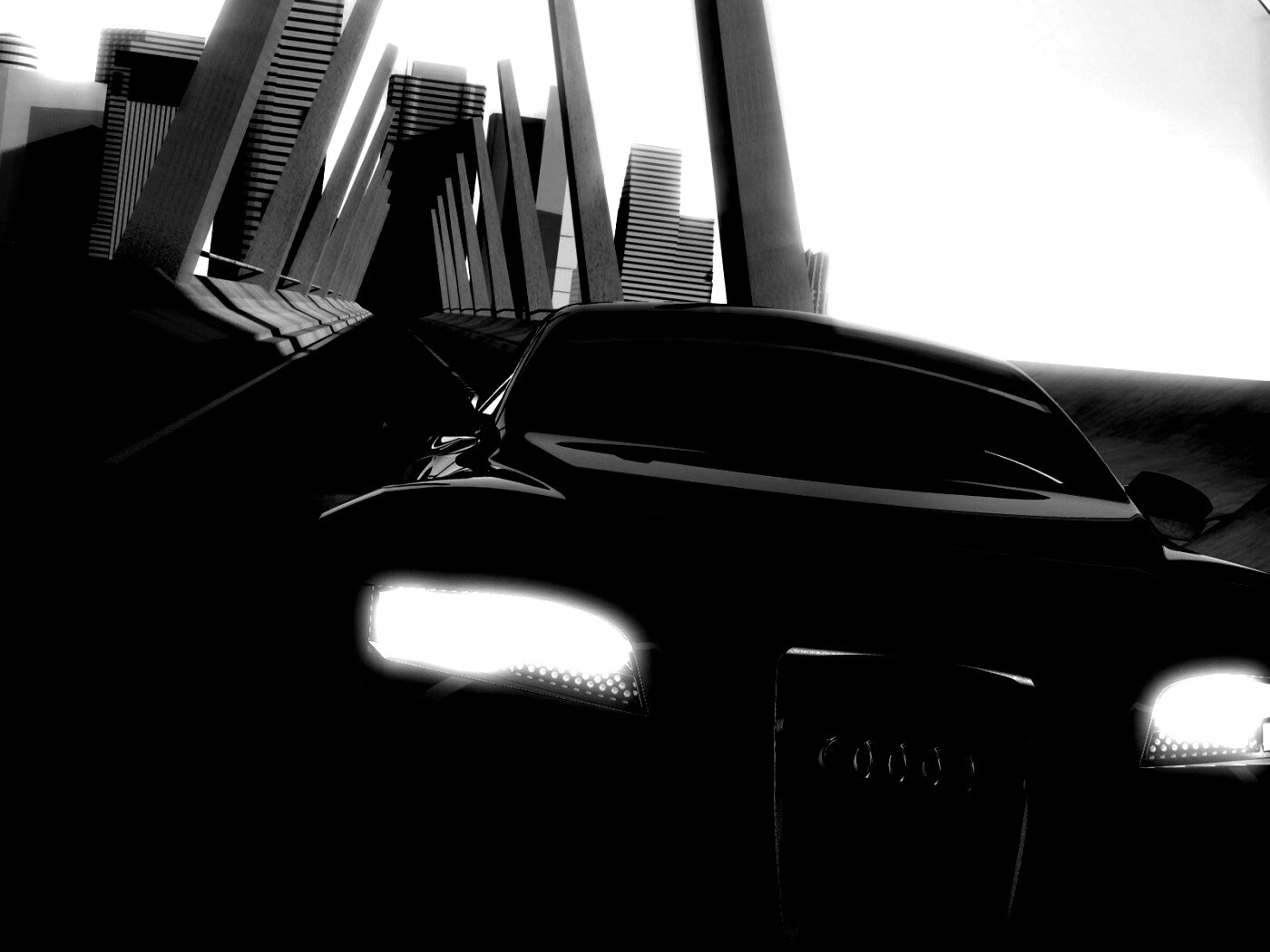 Концепт Audi-R Zero обои