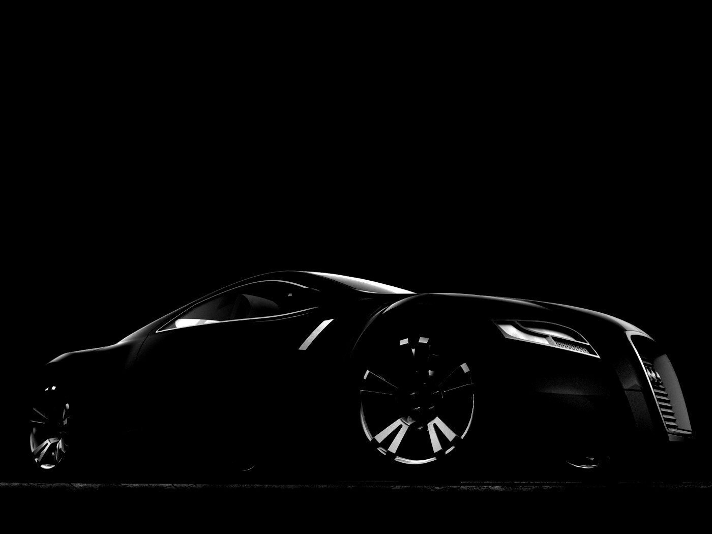 Концепт Audi R Zero обои