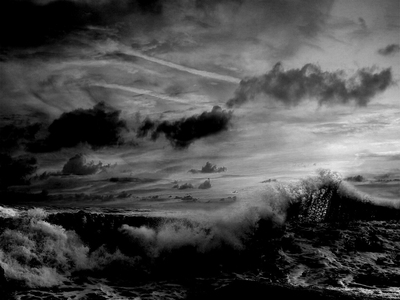 Бушующее море обои