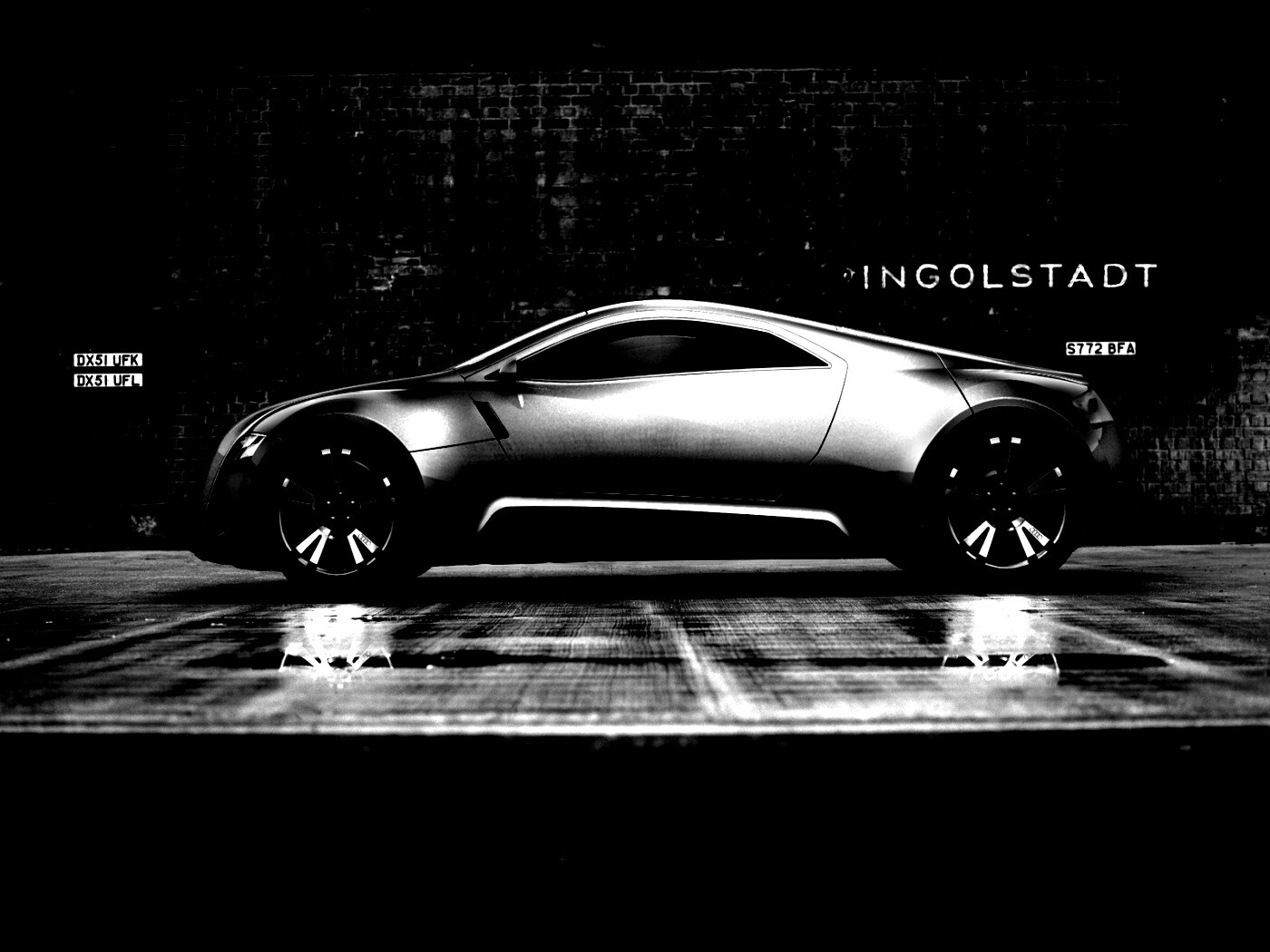 Концепт Audi R Zero обои