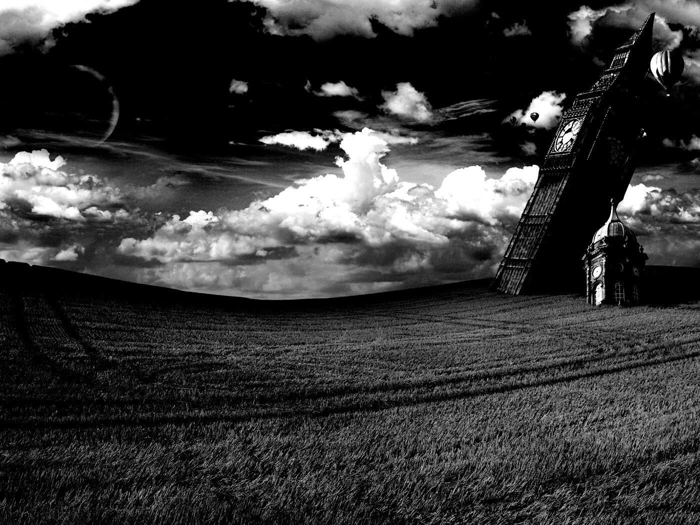 Лондон через тысячи лет обои