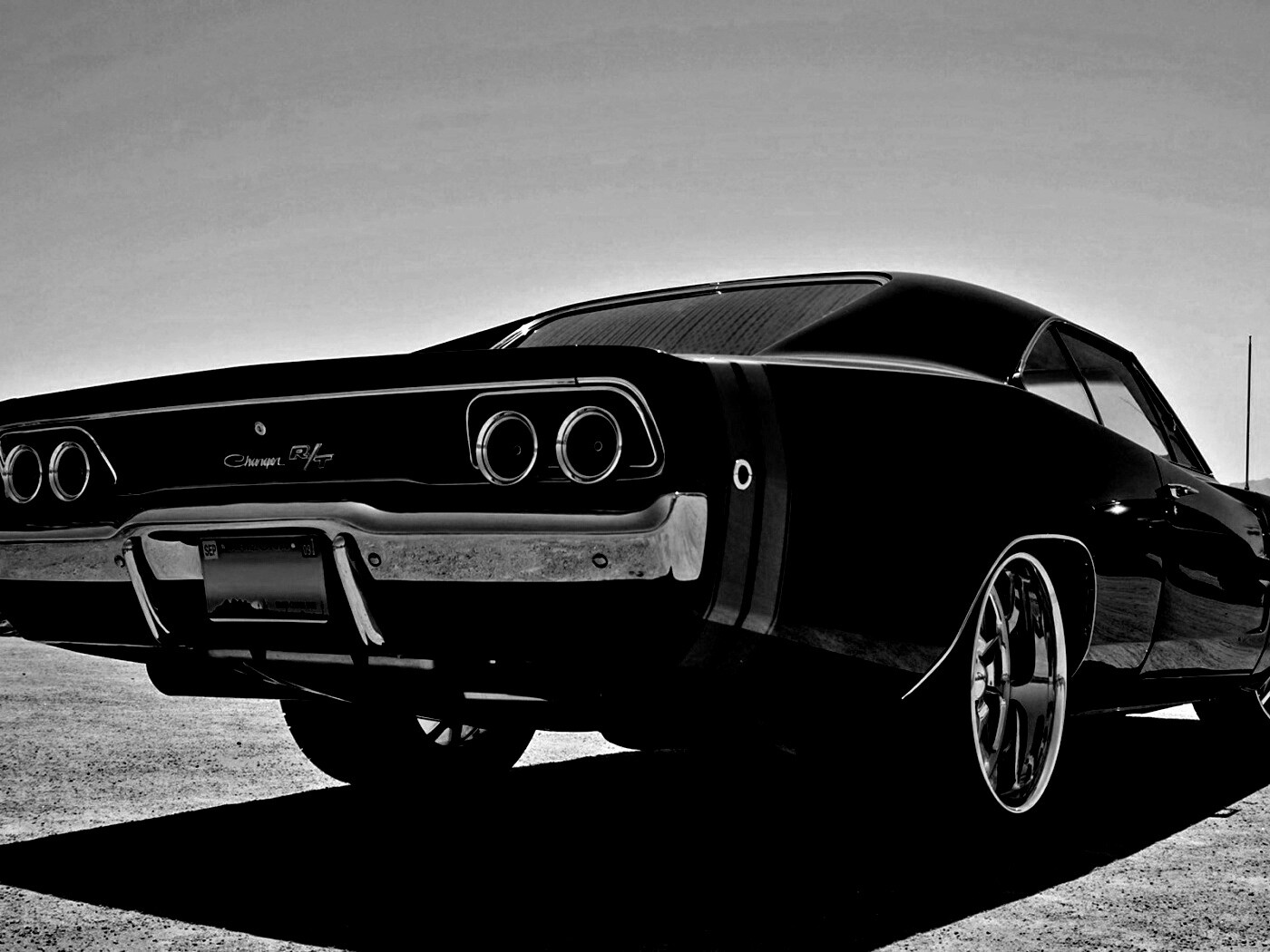Зад Dodge Charger обои