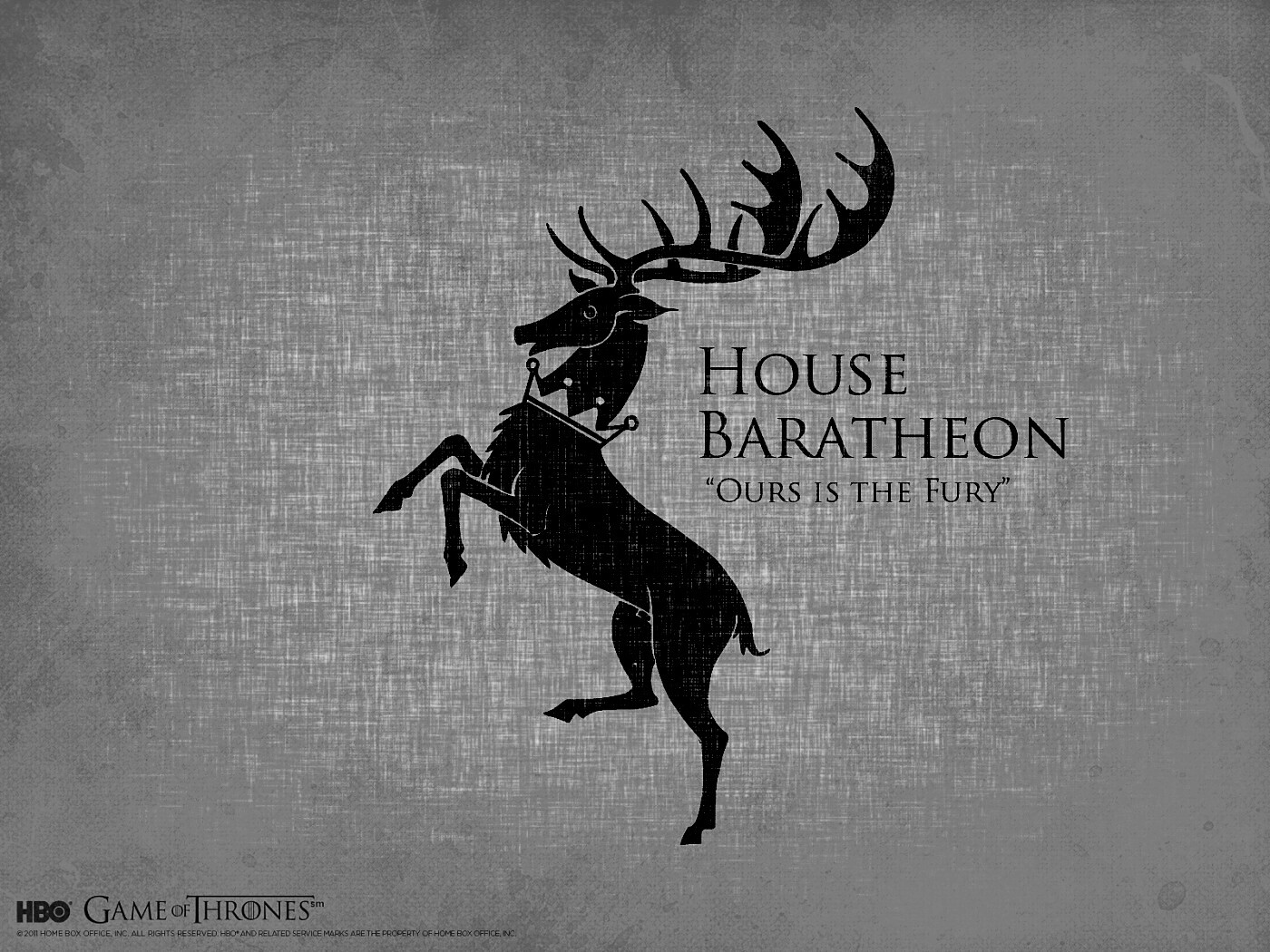 Герб дома Баратеонов обои