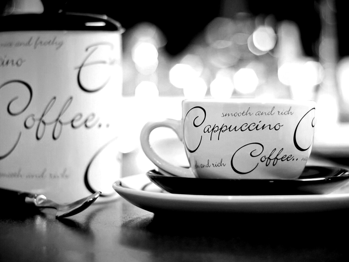 Чашечка капучино обои