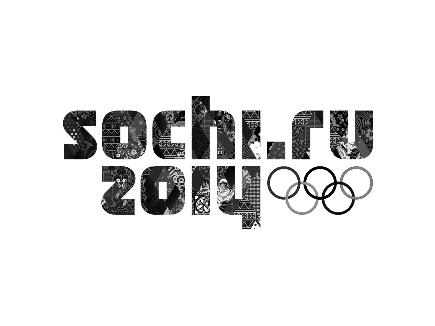 Логотип олимпиады Сочи 2014 обои