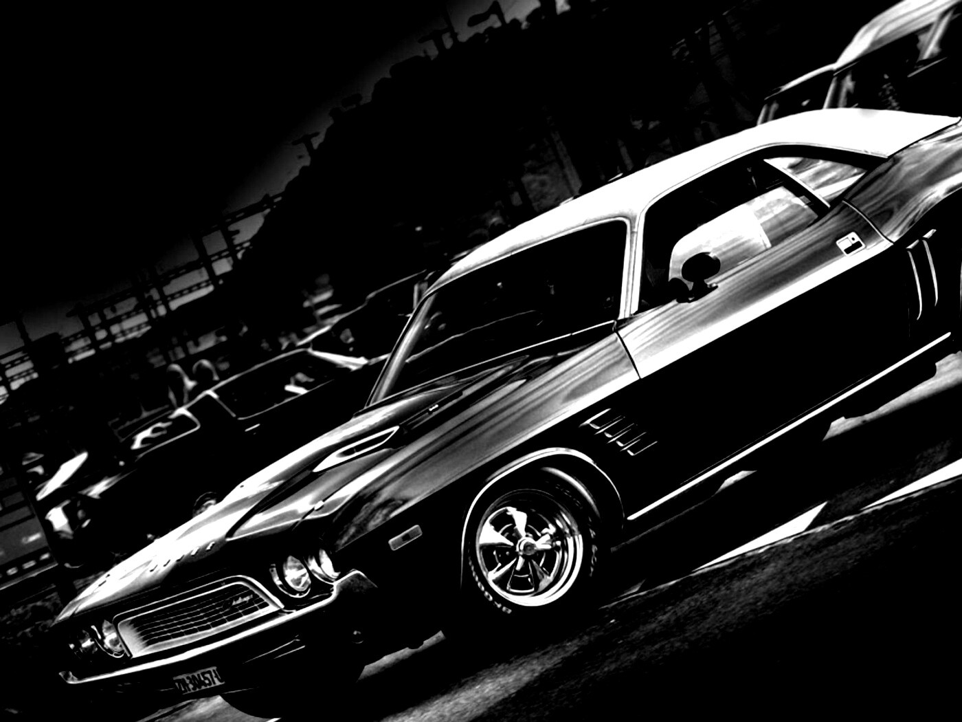 Мускулкар в стиле Mopar обои