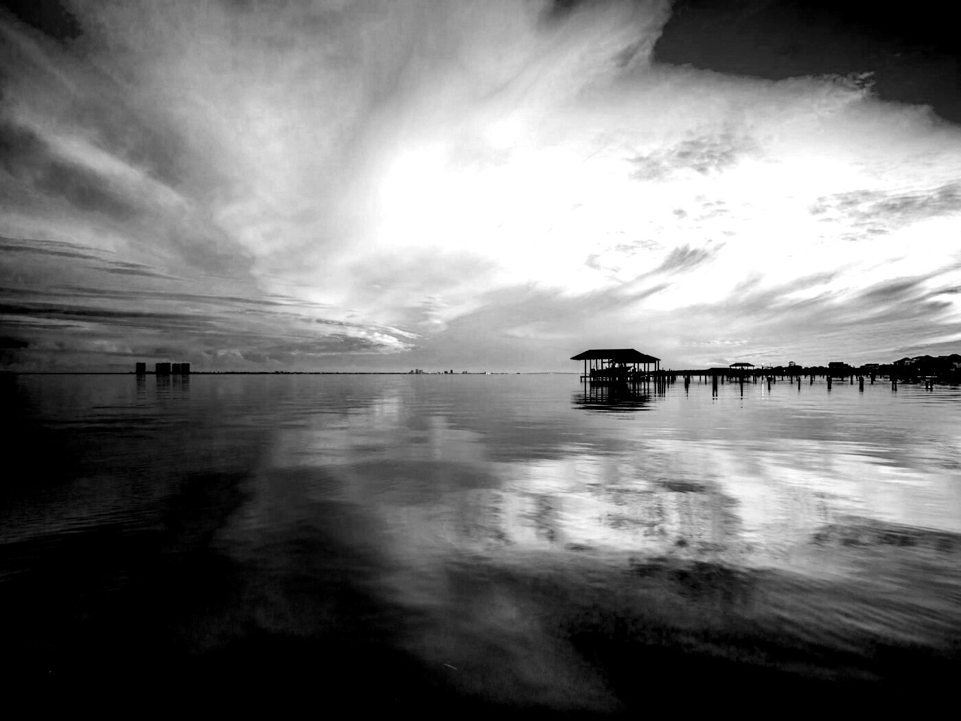 Прекрасный океанский закат обои