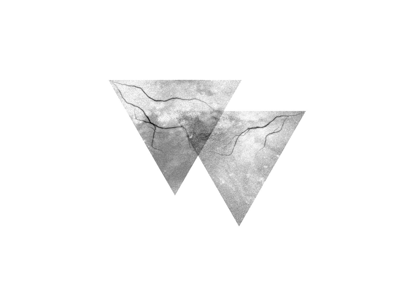 Минималистичные треугольники обои