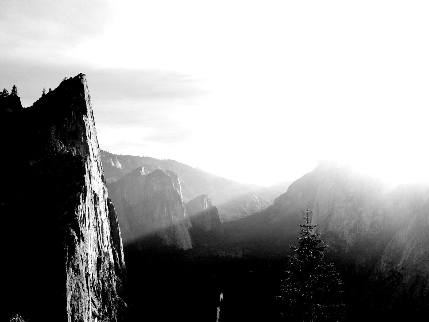 Горный пейзаж обои