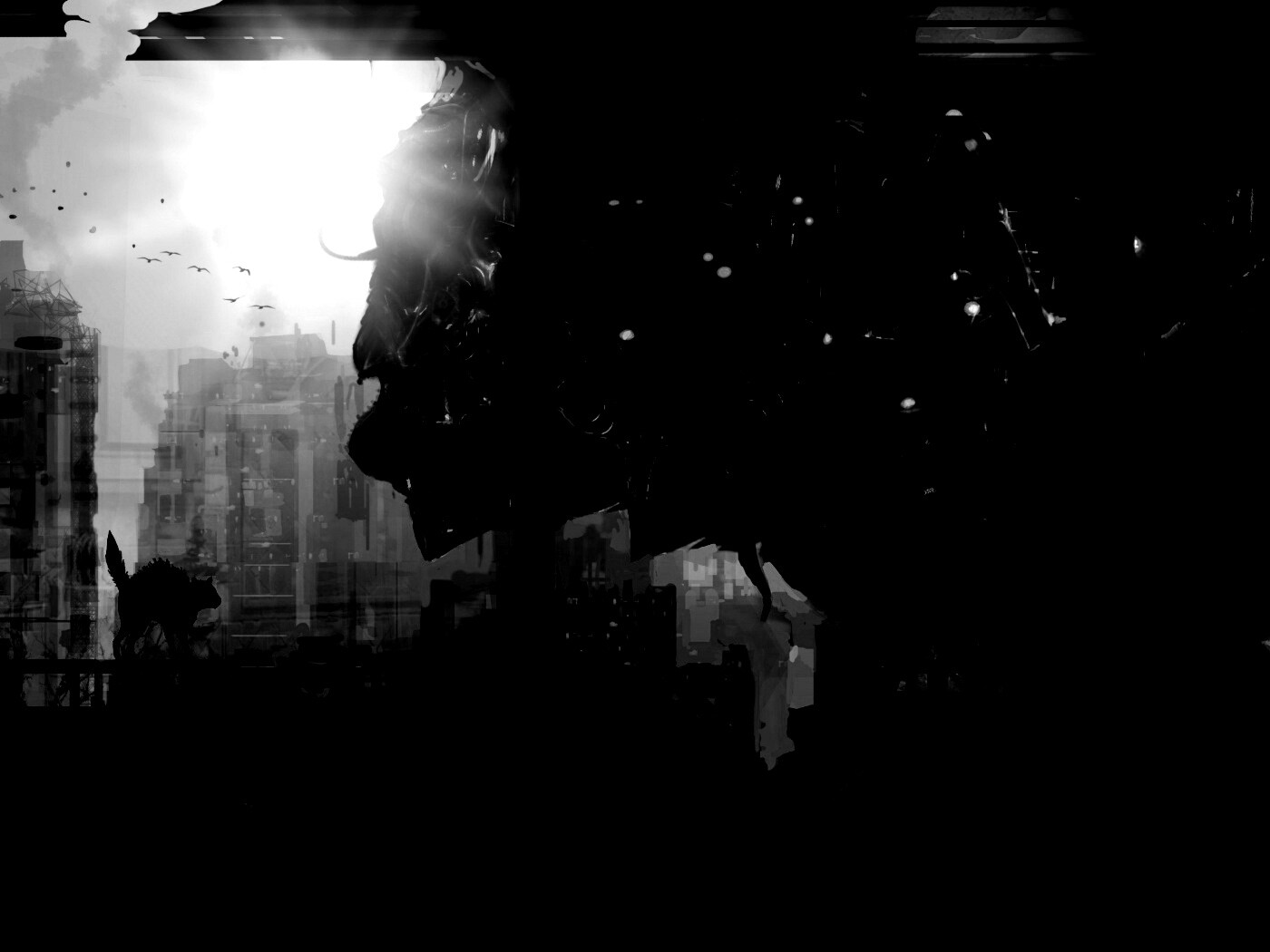 Кошкино удивление обои