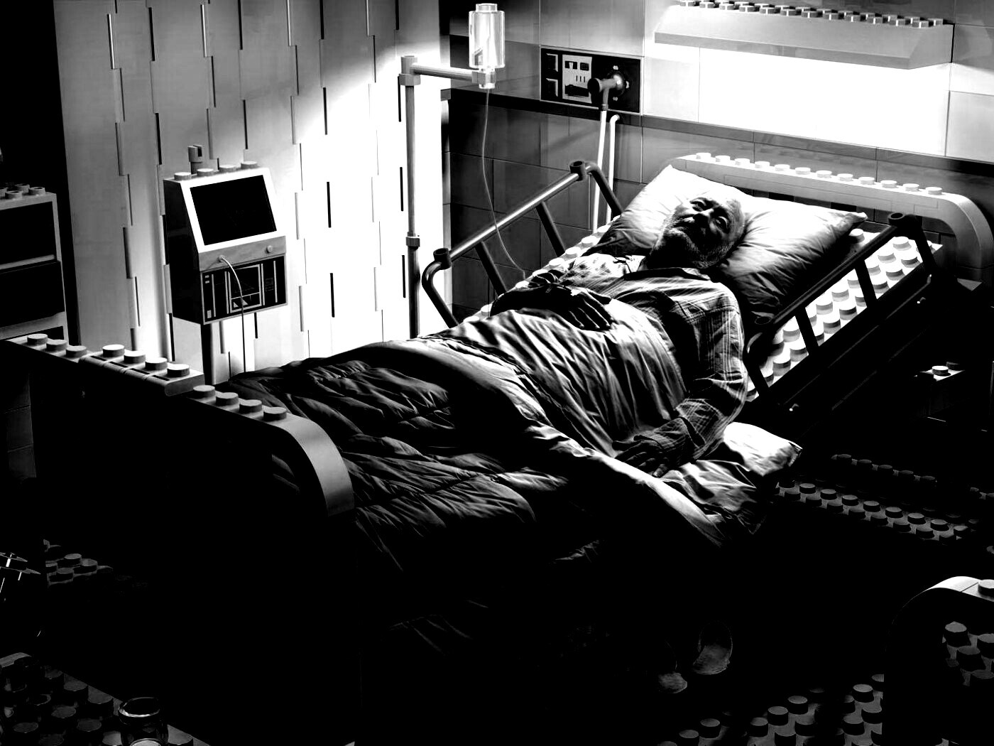 Лего больница обои