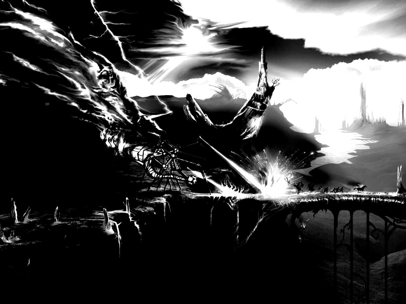 Погоня обои