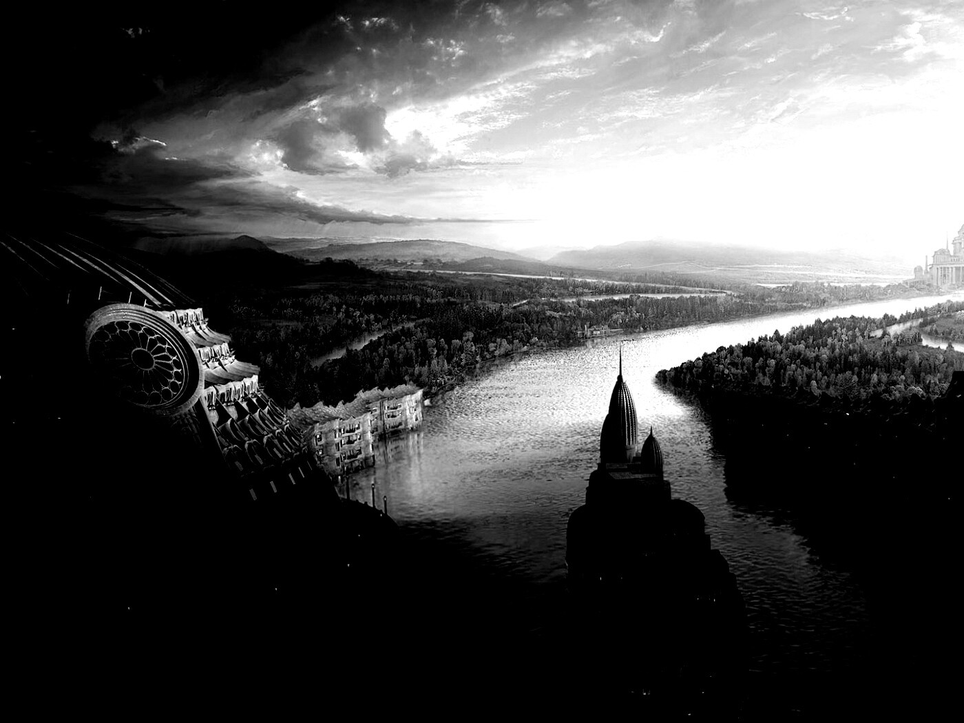 Древний город обои