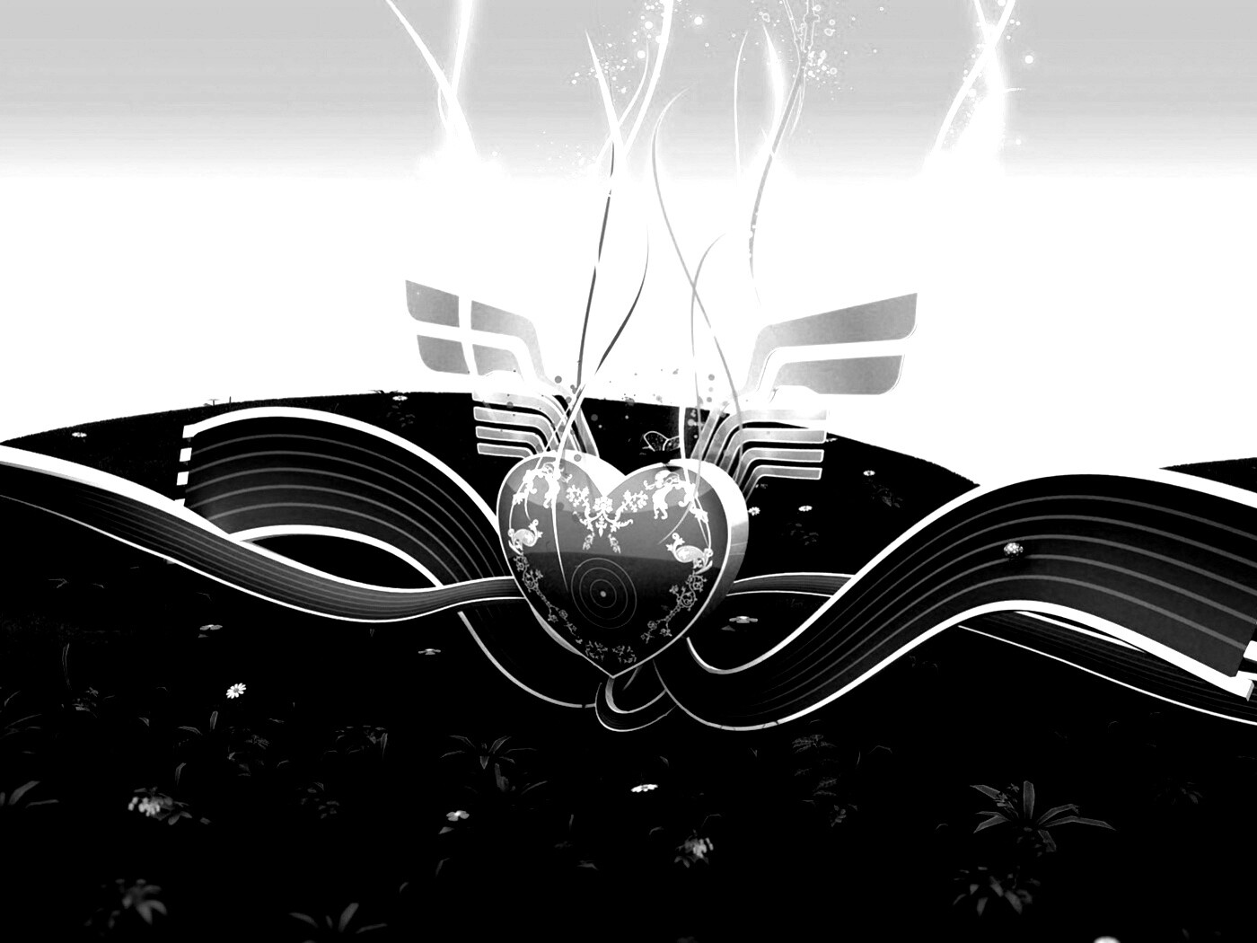 Валентинка обои